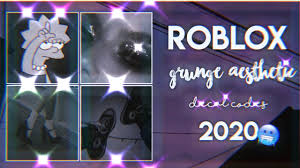 roblox grunge aesthetic decal codes
