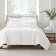 serta simply clean 2 piece white solid