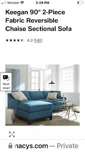 Reversible Chaise Sectional Sofa For
