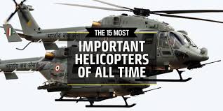 the 15 most important helicopters