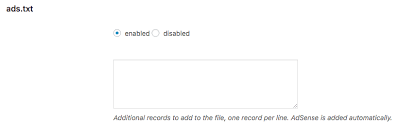 creating an ads txt file in wordpress