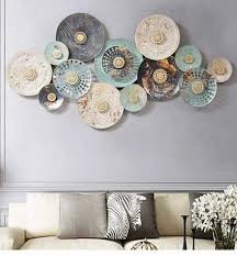 Iron Multicolor Decorative Wall Art