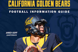 Cal Football Media Guide 2014 Jared Goff Cover Roster