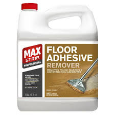 max strip floor adhesive remover 1 gallon white