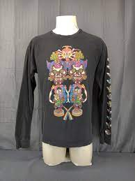 Adidas Reiichi Tanaami Shirt Long Sleeve T-Shirt Large Black Graphic Print  Tee | eBay