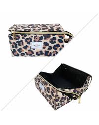 makeup box bag leopard ambrose wilson