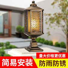 rust proof chinese courtyard lamp