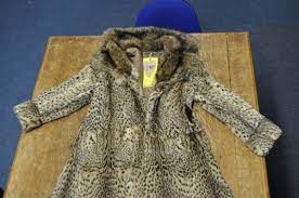 Illegal Wildcat Fur Coat Seized From