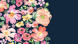 Desktop Wallpaper Flowers Aesthetic