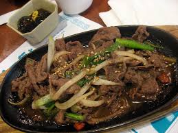 In hapcheon, the soup was cooked on the table, and we monitored the cooking. Resep Makanan Korea Bulgogi Korean Beef Mygenieworld