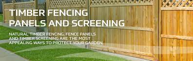 timber fencing timber screening