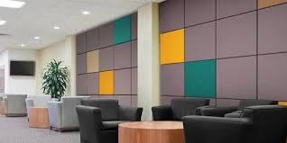 Fiber Glass Wool Acoustic Wall Panels