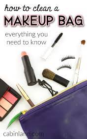 how to clean a makeup bag 5 easy steps