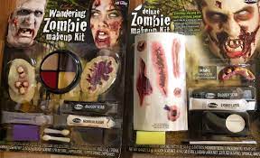 wandering zombie deluxe makeup kit