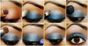 winter blues eye makeup tutorial