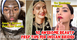 beauty prep tips for big fat indian wedding