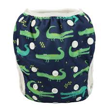 Details About 2019 New Large Swim Diaper Nappy Pants Reusable Baby Toddler Crocodile