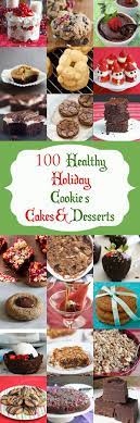 Skip the sugary sweets and try these healthy christmas treats, packed with protein and real fruit. 100 Healthy Christmas And Holiday Dessert Recipes Holiday Dessert Recipes Healthy Holiday Cookies Holiday Desserts