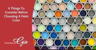 Before Choosing A Paint Color