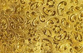 Wallpaper Background Gold Pattern