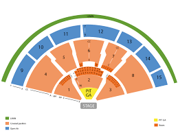 Xfinity Center Formerly Comcast Center Seating Chart And
