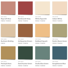 House Color Palettes Craftsman Colors