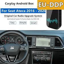 Radio Carplay upgrade Android Auto Audio dla Seat Ateca 2016 2020 Apple  Wireless AI Box samochodowy odtwarzacz multimedialny nawigacja  GPS|Samochodowe odtwarzacze multimedialne| - AliExpress