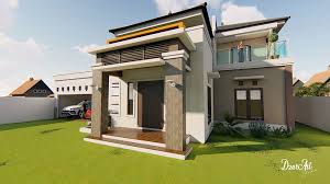 modern house design 01 at indonesia 3d