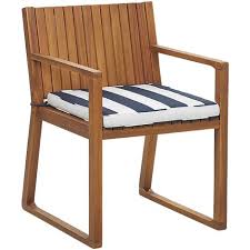 Rustic Outdoor Garden Wood Dining Chair