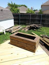 Planter From Deck Boards