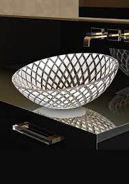 luxury glass basin designer glass