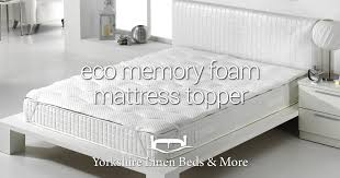 Eco Memory Foam Mattress Topper