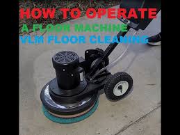 how to use a floor buffer you