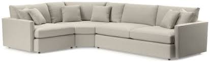 3 Piece Wedge Sectional Sofa