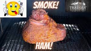 smoke ham on traeger grill how to