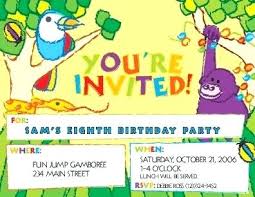 Cute Birthday Cards For Kids Kids Birthday Card Invitations Birthday