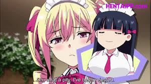 Two Hentai Maids Fuck With Virgin Boy In Threesome 