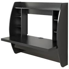 Contempoary Floating Desk Black