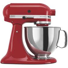 empire red stand mixer with flat beater