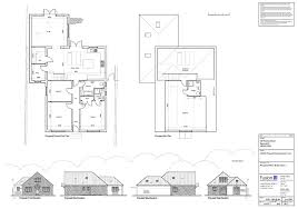 Architectural Plans Chalet Bungalow