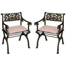 Antique Iron Garden Chairs At 1stdibs
