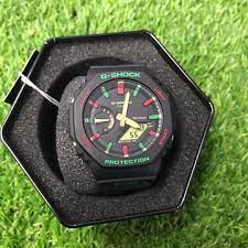 Jam tangan ini dibandrol dengan harga rp. G Shock Tmj Rasta Ga 2100th 1 Untuk Dilepaskan Men S Fashion Watches On Carousell
