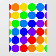 Roy G Biv Color Chart Poster By Melanieolsonart