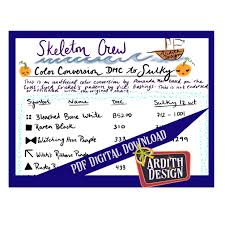 Ardith Design Color Conversion For Skeleton Crew From Dmc To