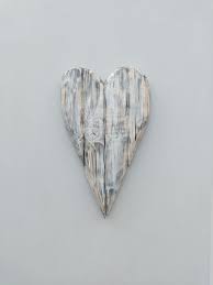 Large Wooden Heart Wall Art Rustic