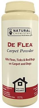 natural chemistry de flea carpet powder