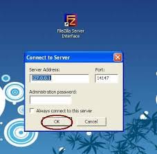 using filezilla ftp server client