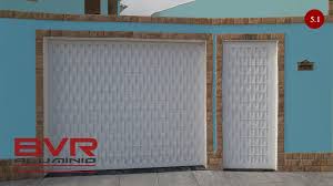 Portão principal e porta social&nb. Fotos Portao De Aluminio Modelo Portao De Aluminio Bvr Aluminio Portoes Automaticos