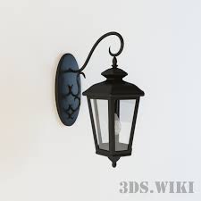 Classic Wall Lamp The 3d
