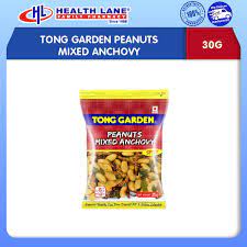 tong garden peanuts mixed anchovy 30g